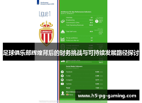 足球俱乐部辉煌背后的财务挑战与可持续发展路径探讨 足球俱乐部辉煌背后的财务挑战与可持续发展路径探讨