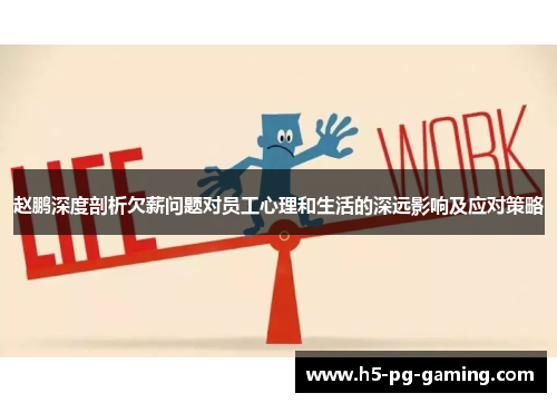 赵鹏深度剖析欠薪问题对员工心理和生活的深远影响及应对策略